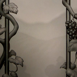 sandblasted vines by Ron Branch